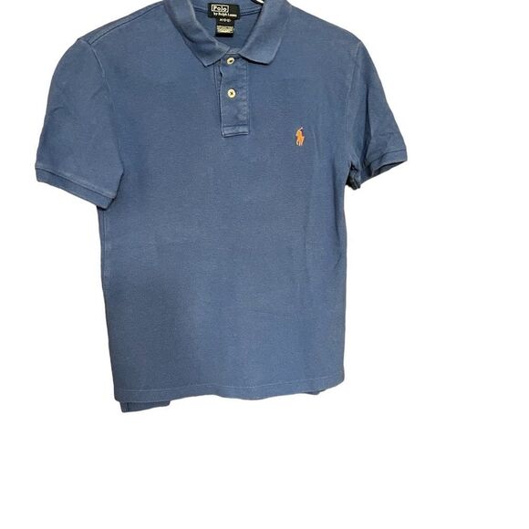 Polo by Ralph Lauren blue youth boys size 10/12 shirt. - Picture 1 of 6